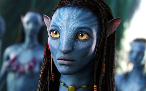Online Crop Hd Wallpaper Neytiri From Avatar Movie Face Aliens