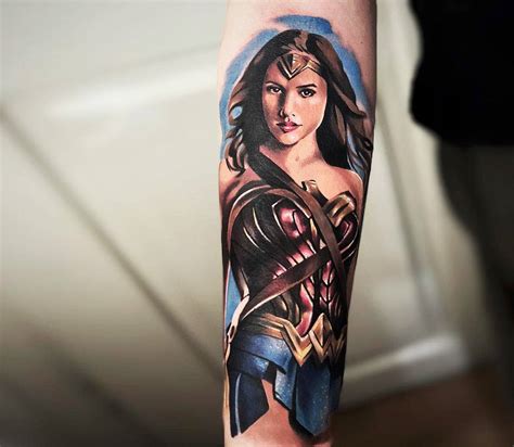 Wonder Woman Tattoo By Lukash Tattoo Photo 22349