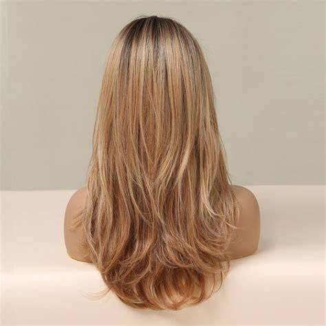 Long Ombre Blonde Wave Wig Blonde Hair Inspiration Haircuts Straight