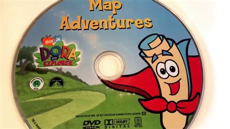 Dora The Explorer Map Adventures Nick Jr Dvd Movie Collection
