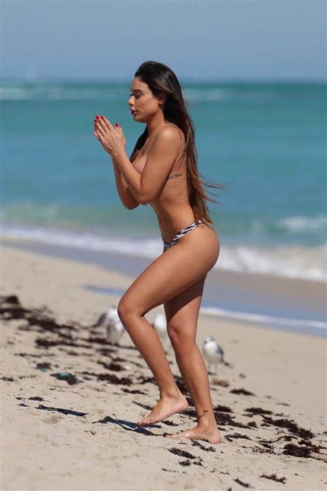 Patricia Jordane Topless On Miami Beach