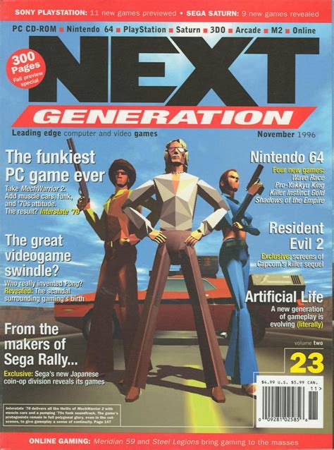 Next Generation Issue 23 November 1996 Next Generation Retromags
