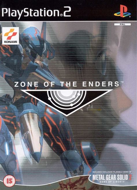 Zone Of The Enders 2001 Playstation 2 Box Cover Art Mobygames