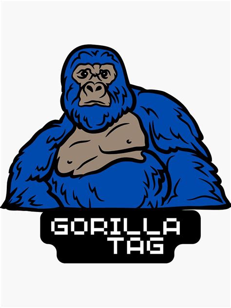 Gorilla Tag Pfp Maker Sticker For Sale By Najjjooshop Redbubble