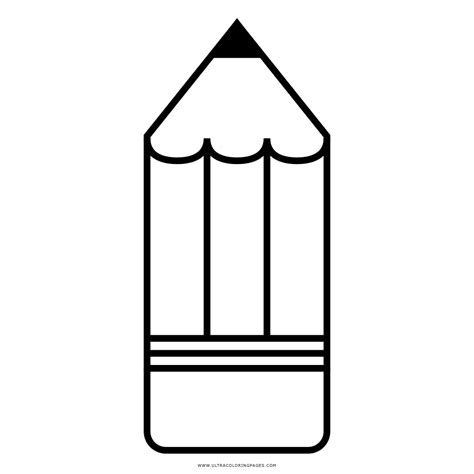 Pencil Coloring Page Ultra Coloring Pages