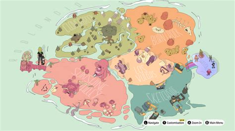 World Map Game Rogue Legacy Rayman Origins Map Games Monster Boy