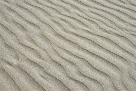 Lines In The Sand Of A Beach Stock Image Image Of Barren Light 95800405