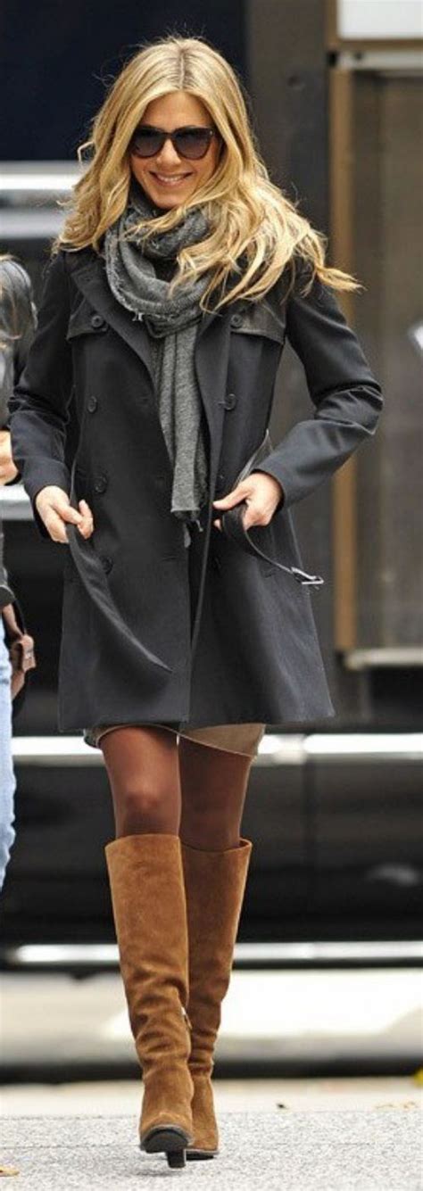 Fall Fashion Jennifer Aniston My Style Pinterest