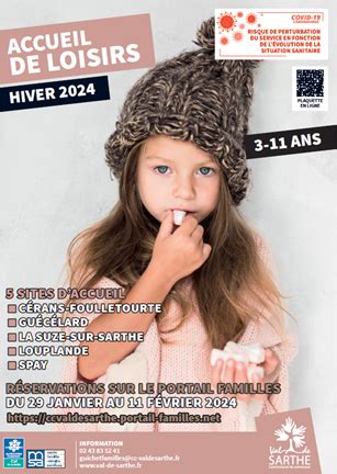 Inscriptions L Alsh Des Vacances D Hiver La Suze Sur Sarthe