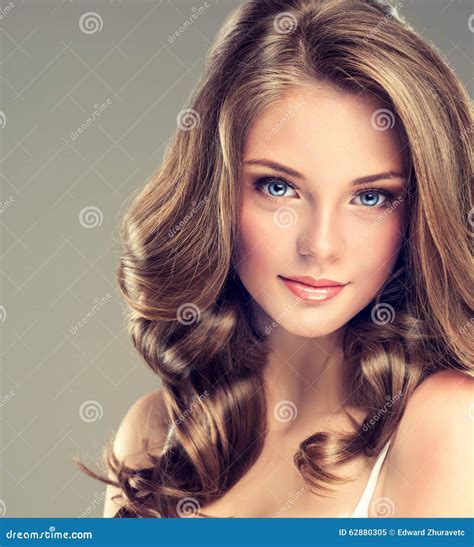 Nice And Tender Look Of Young Girl Stock Image Image Of Bright Face