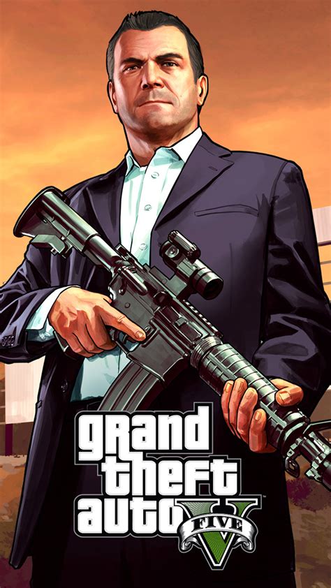 Gta 5 Hd Wallpapers For Android Grand Theft Auto V Wallpaper Man