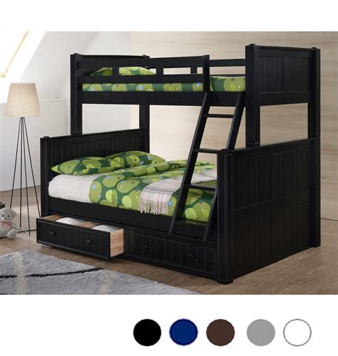 If you haven't yet purchased a bunk bed, then consider which design will work best for your needs. Dillon Black Twin Full Bunk Bed | Convertible Bunk Beds