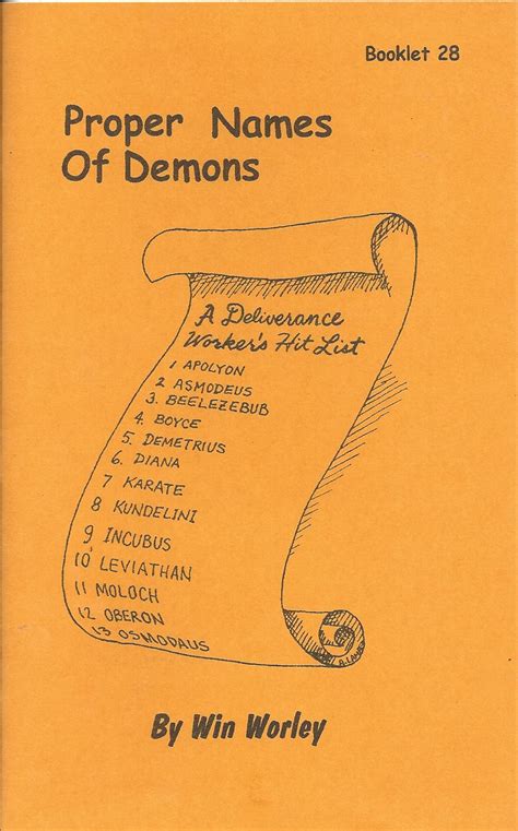 All Demons And Their Names