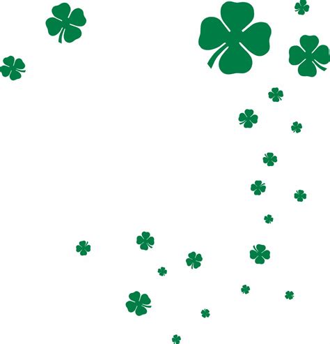 Shamrock Border Clip Art Clipart Best