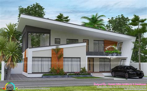 2732 Sq Ft Ultra Modern Contemporary Home Kerala Home Design And