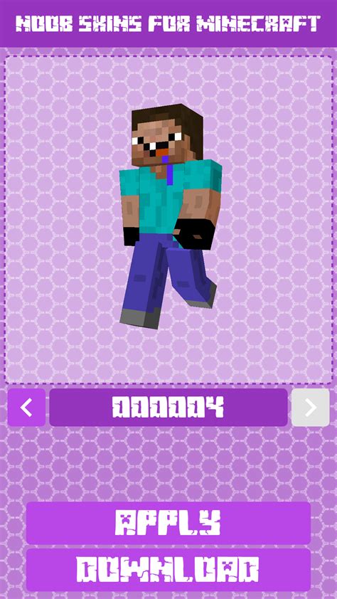 Noob Skins For Minecraft Peappstore For Android