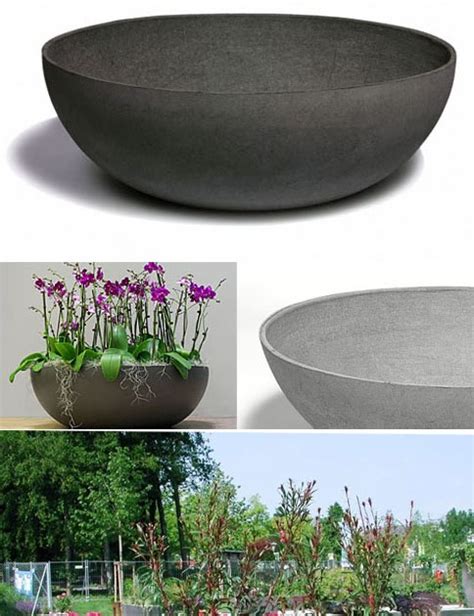 Round Saucer Planters Modern Design By
