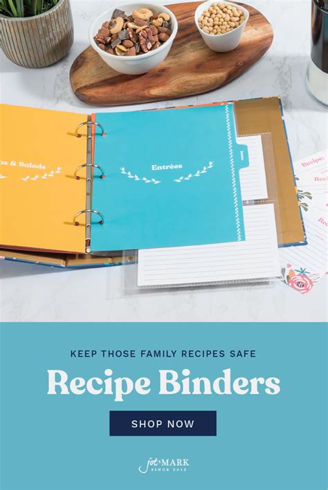Beautiful 3 Ring Binder To Store Your Recipes Recipe Binders Recipe