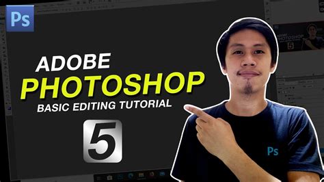 Adobe Photoshop Basic Editing Tutorial Part 5 Working With Layers