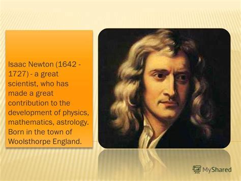 Isaac Newton Contribution To Science And Technology Technology