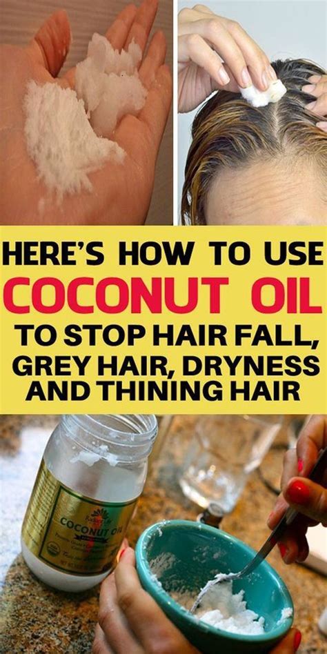 Heres How To Use Coconut Oil To Stop Your Hair From Falling Out