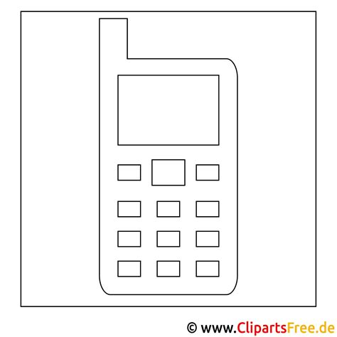 Handy Bild Zum Ausmalen Malvorlage Ausmalbild