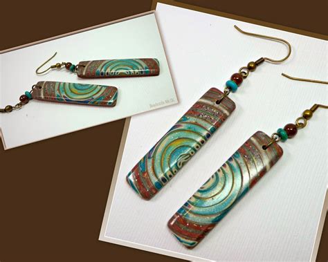 Beadazzle Me Polymer Jewelry My Polymer Clay Earrings On