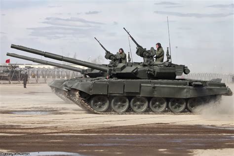 T 90a Main Battle Tank April 9th Rehearsal In Alabino Of 2014
