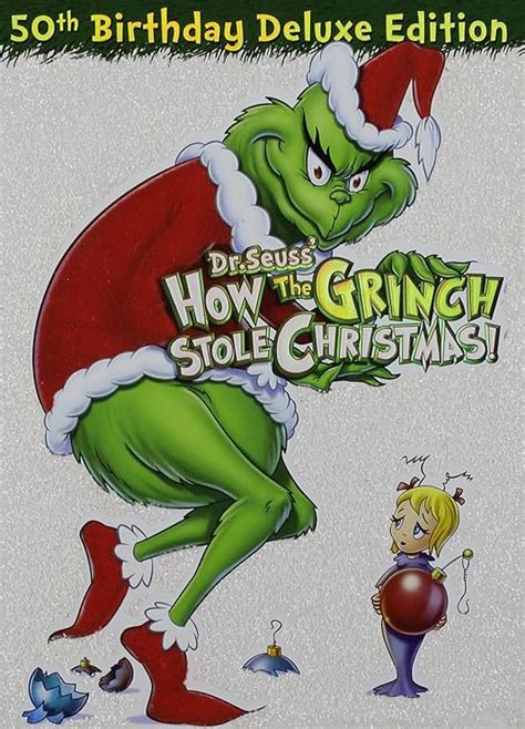 Dr Seuss How The Grinch Stole Christmas 1966 50th Birthday Deluxe Edition Import Amazon Ca