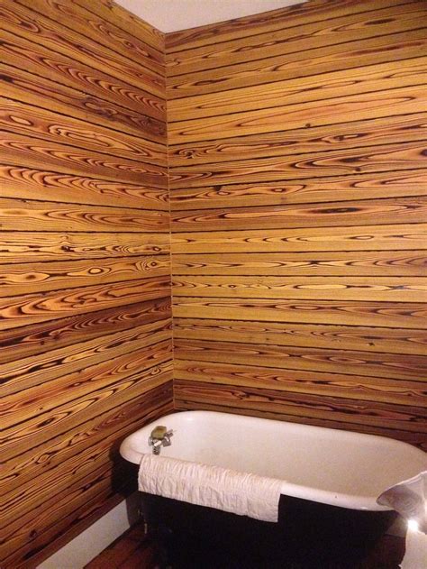 Using a stiff brush, carbon residue shou sugi ban black japanese carbonized wood finish bl© matsu accoya designer studio db. Twice brushed, textured surface Japanese Burnt Cedar ...