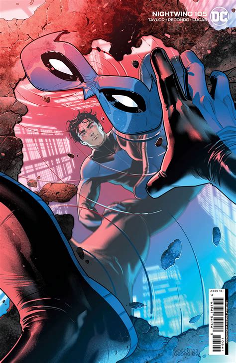 nightwing 105 5 page preview and covers released by dc comics