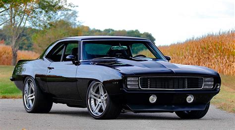 1969 Chevrolet Camaro Is 126k Worth Of All Black Muscle Power