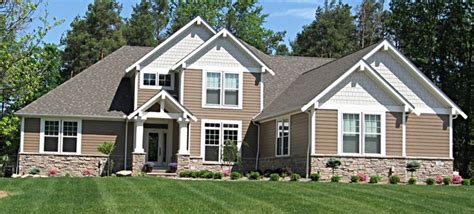 Contemporary Craftsman Style Home Craftsman Exterior