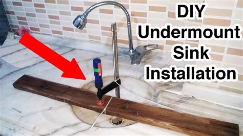 How To Install An Undermount Sink Fallen From The Countertop Granit