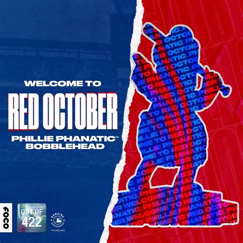 New Foco Usa Philadelphia Phillies Welcome To Red October Philly