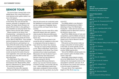 wisconsin state golf association wisconsin golfer december 2023 page 21