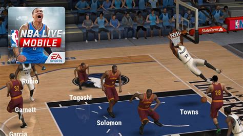 Nba Live Mobile Android Gameplay Youtube