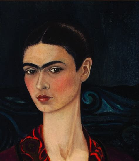 Kradhe Frida Kahlo Self Portrait In A Velvet Dress Detail Tumblr Pics