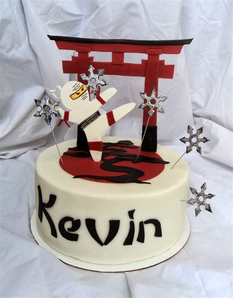 20 Of The Best Ideas For Ninja Birthday Cake Best Collections Ever