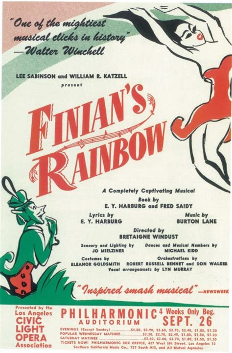 finian s rainbow broadway movie posters from movie poster shop
