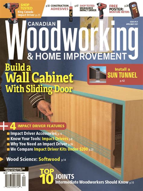 Canadian Woodworking And Home Improvement 0405 2021 Download Pdf