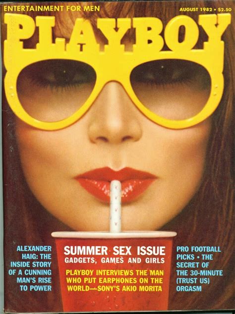 Playboy Magazine August 1982 Cathy St George Centerfold On EBid