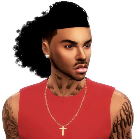 Sims Male Curly Hair Alpha Honquotes