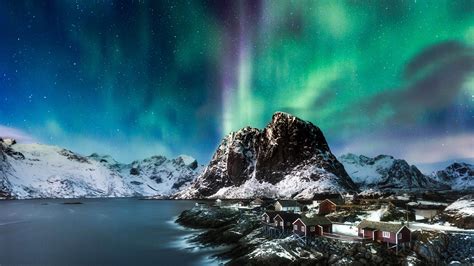 Northern Lights Mountains 4K Wallpapers - Top Free Northern Lights ...