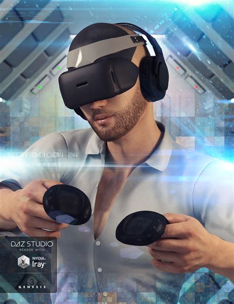 Virtual Reality Gear Daz 3d