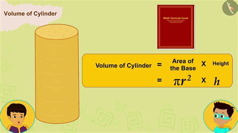 Volume Of A Cylinder Part 13 English Class 8 Youtube