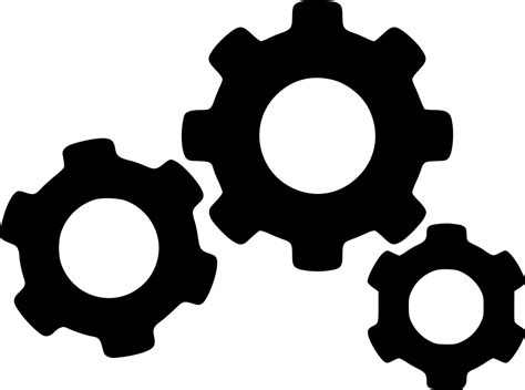 Gears Svg Png Icon Free Download 537097 Onlinewebfontscom