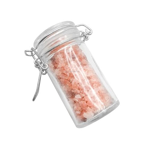100ml Clear Square Glass Jar With Clip Lidsquare Clear Glass Jar With Flip Top Clip Top Clamp