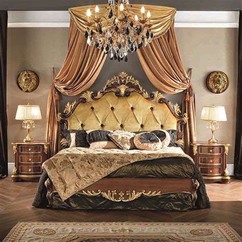 Handcrafted Luxury Master Classy Bed Master Suites Custom Made Luxury Furniture Design French
