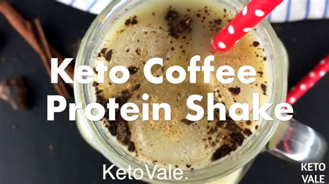 Iced Coffee Protein Shake Low Carb Keto Friendly Recipe Youtube